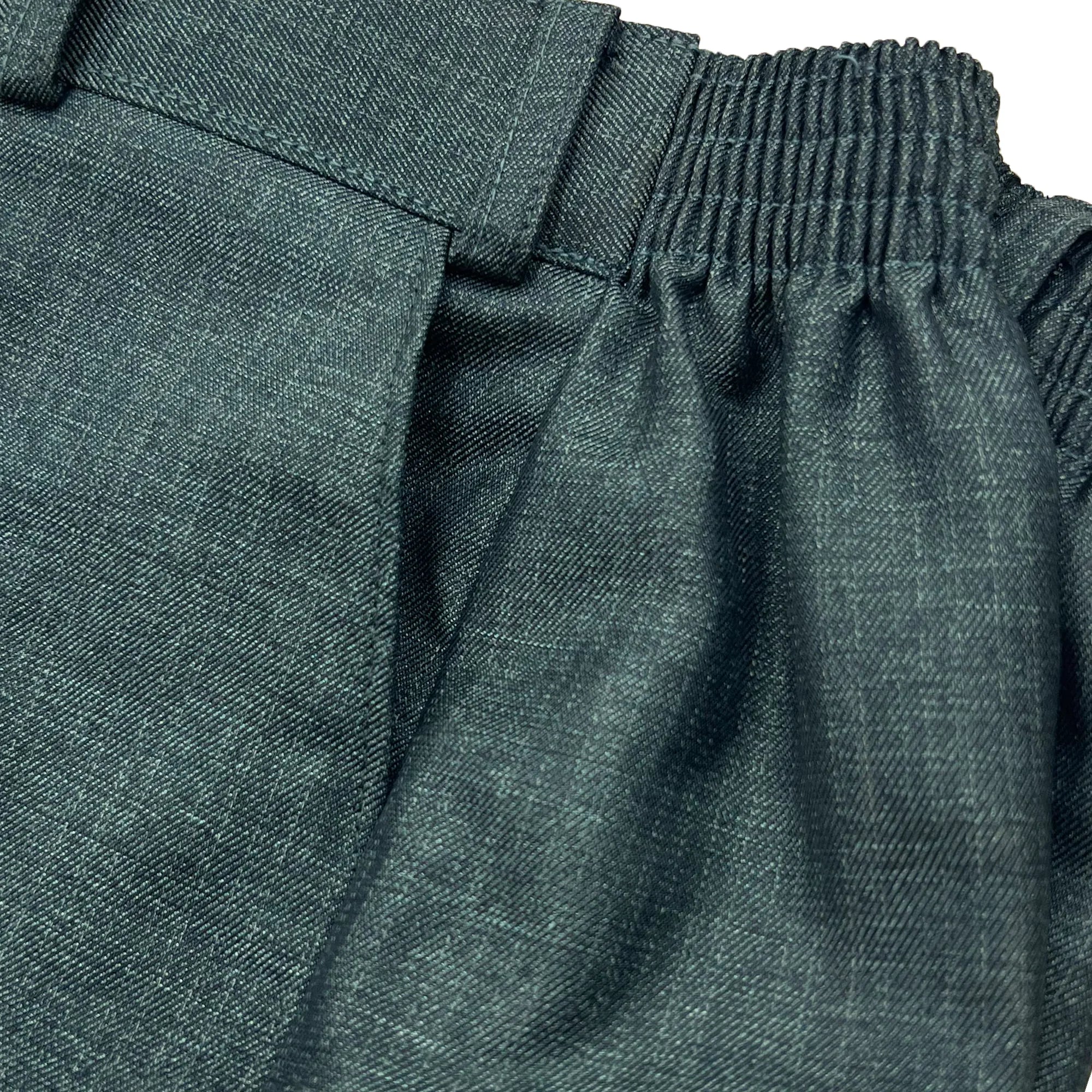 Baby Boy Dark Green Self Waistcoat Formal Set