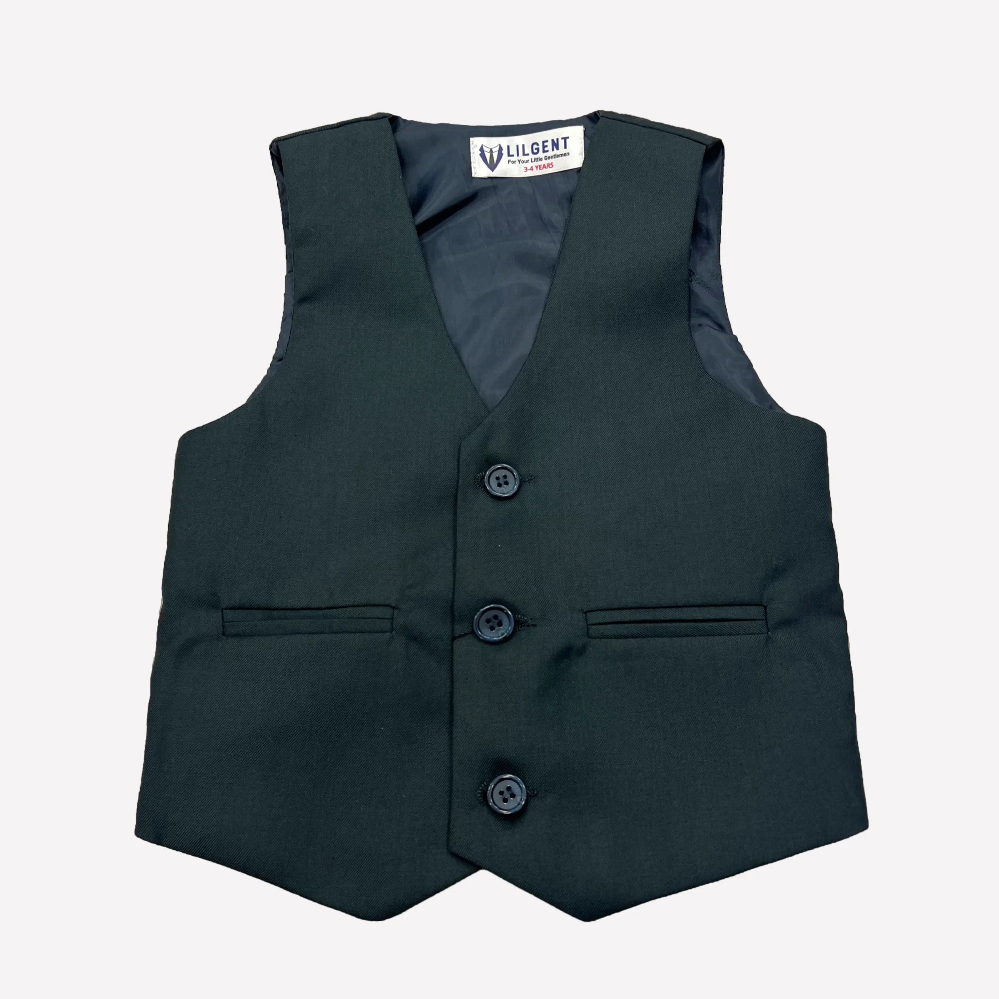 Baby Boy Bottle Green Waistcoat Formal Set