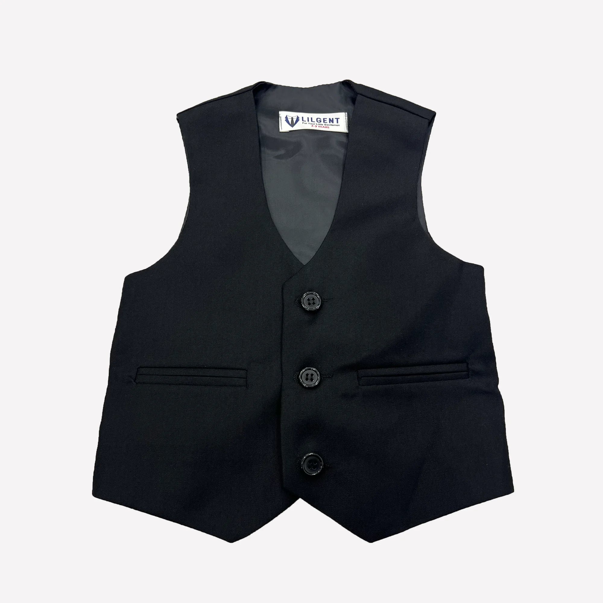 Baby Boy 4 Piece Coat Formal Suit Black